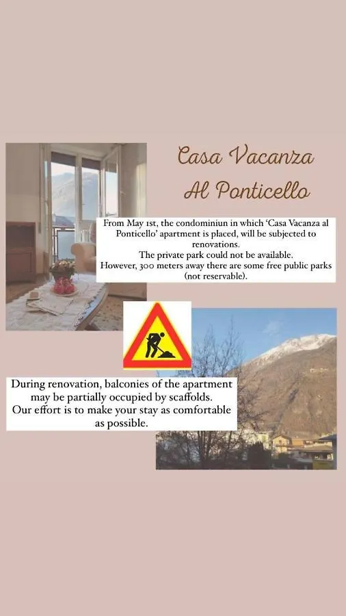 Daire Casa Vacanza Al Ponticello Tirano
